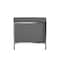 Flash Furniture Hercules Imagination Series Contemporary Gray Leathersoft Middle Chair ZB-IMAG-MIDDLE-GY-GG - alternate 3